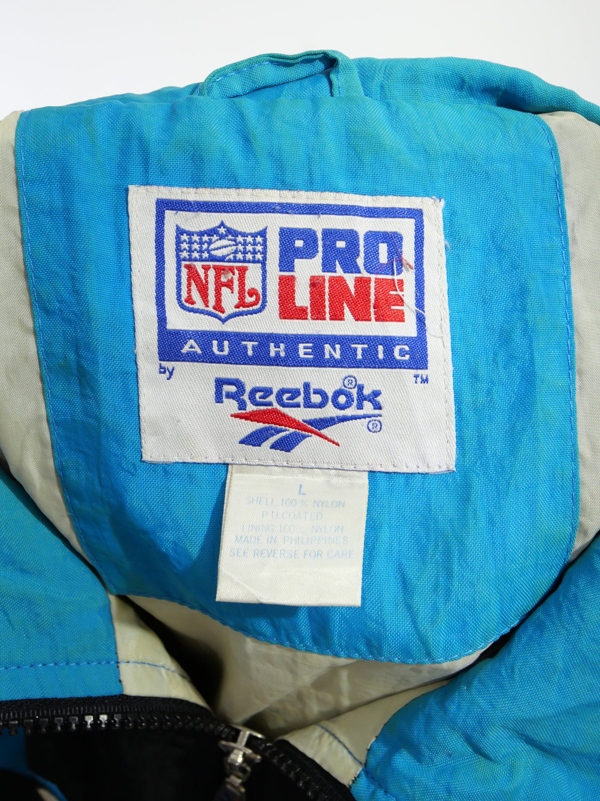 (L) Carolina Panthers Reebok Jacket