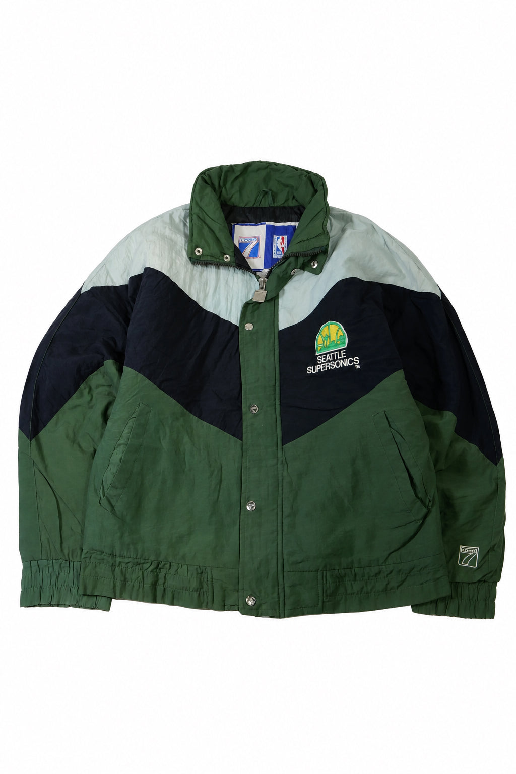 (M) Seattle Super Sonics Logo 7 Jacket