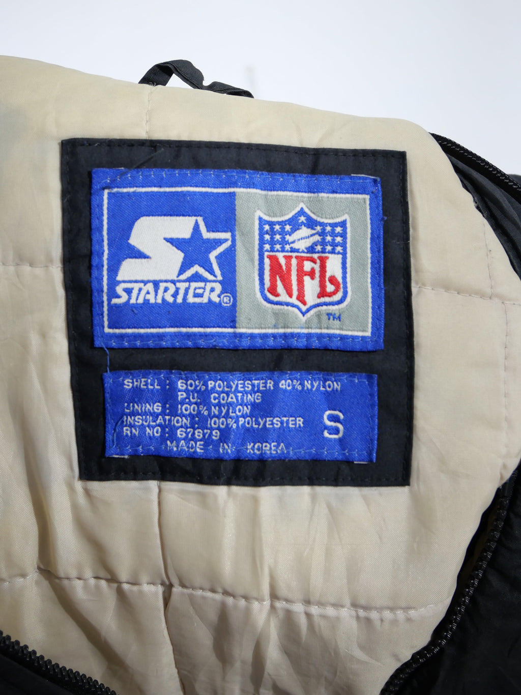 (S) Raiders Starter Jacket