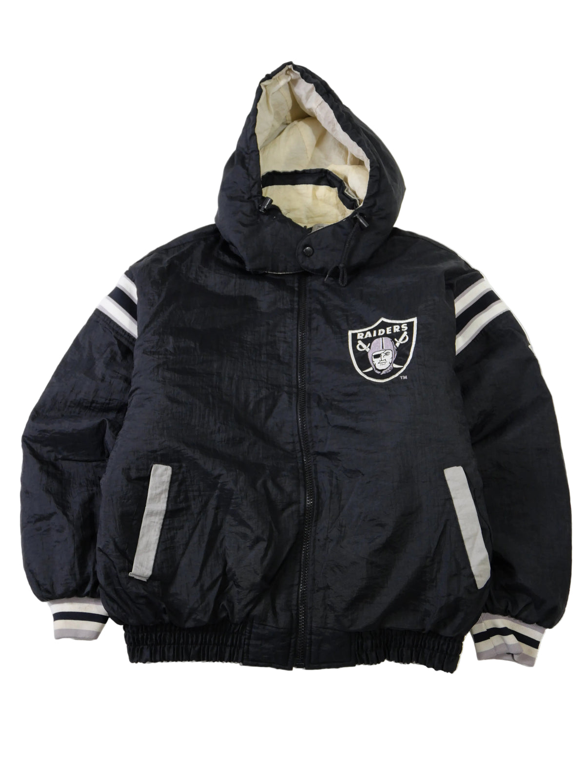 (L) Oakland Raiders Pro Player Jacket