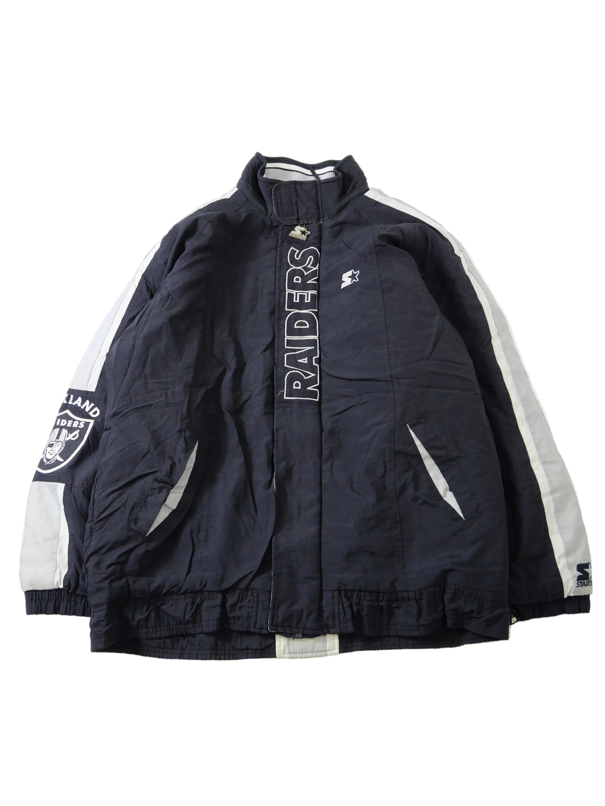 (L) Oakland Raiders Starter Jacket