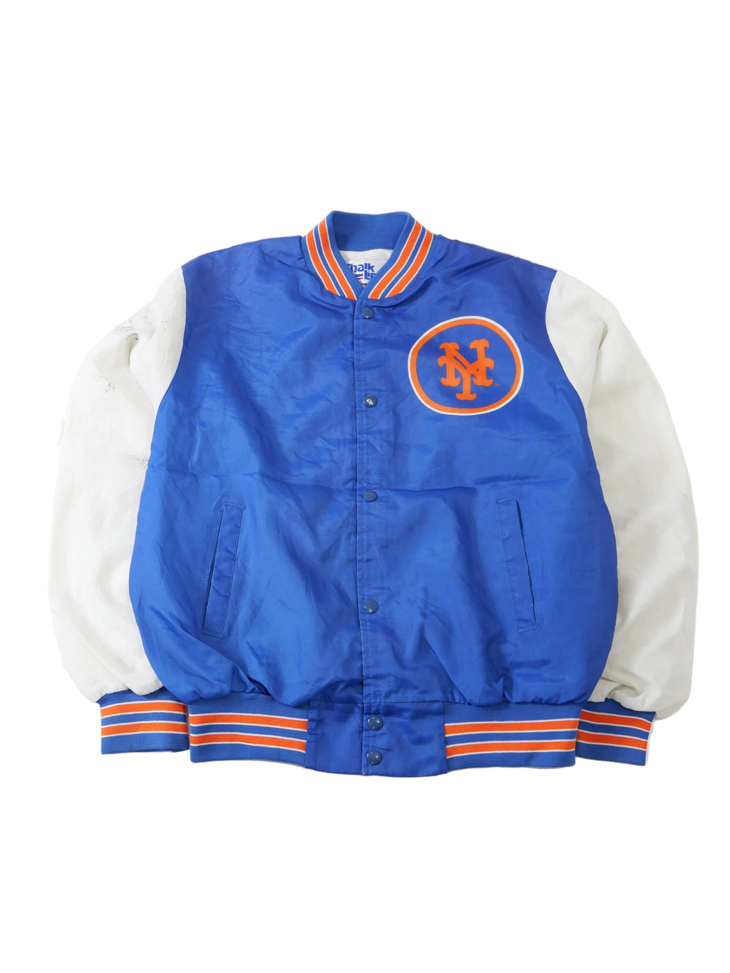 (M) NY Mets Chalk Line Jacket