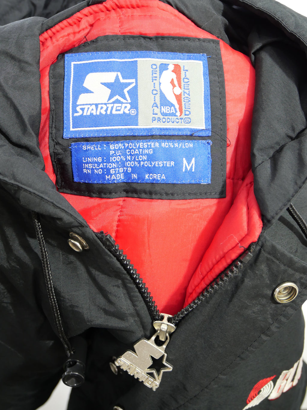 (M) Portland Trailblazers Starter Jacket