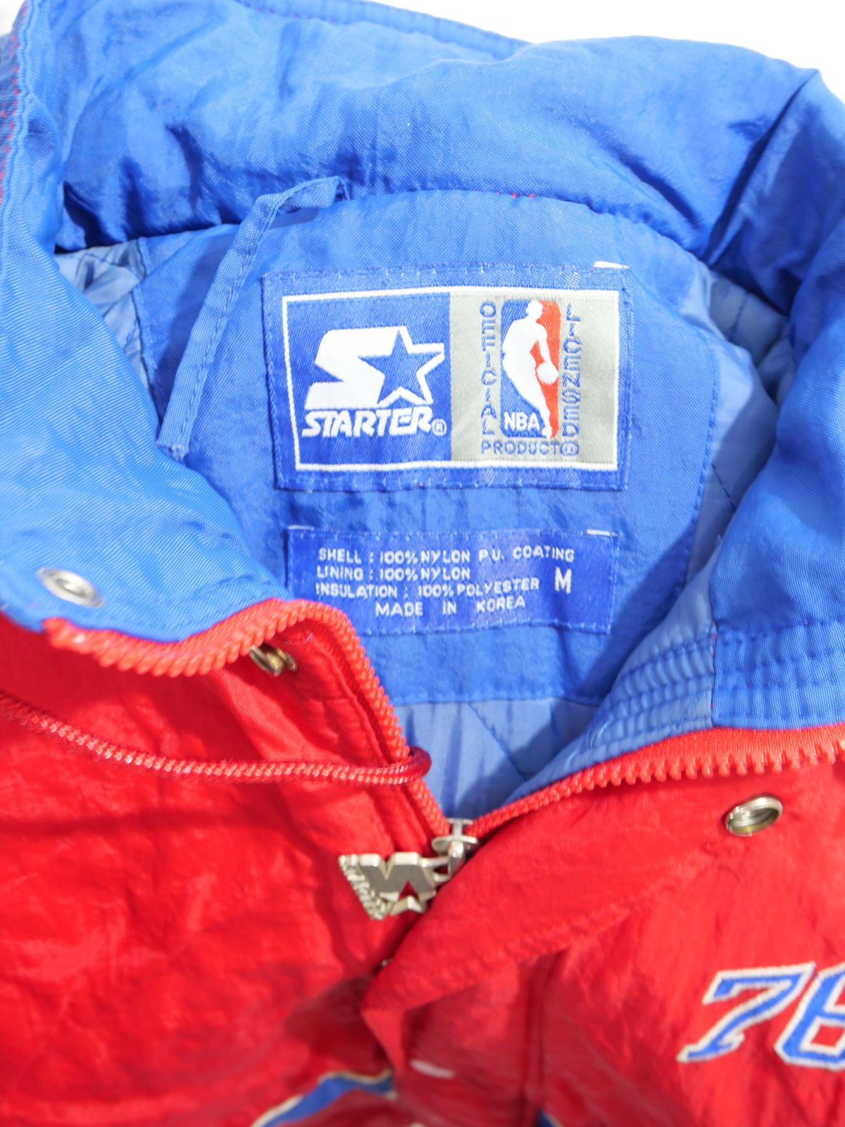 (M) Philadelphia 76ers Starter Jacket