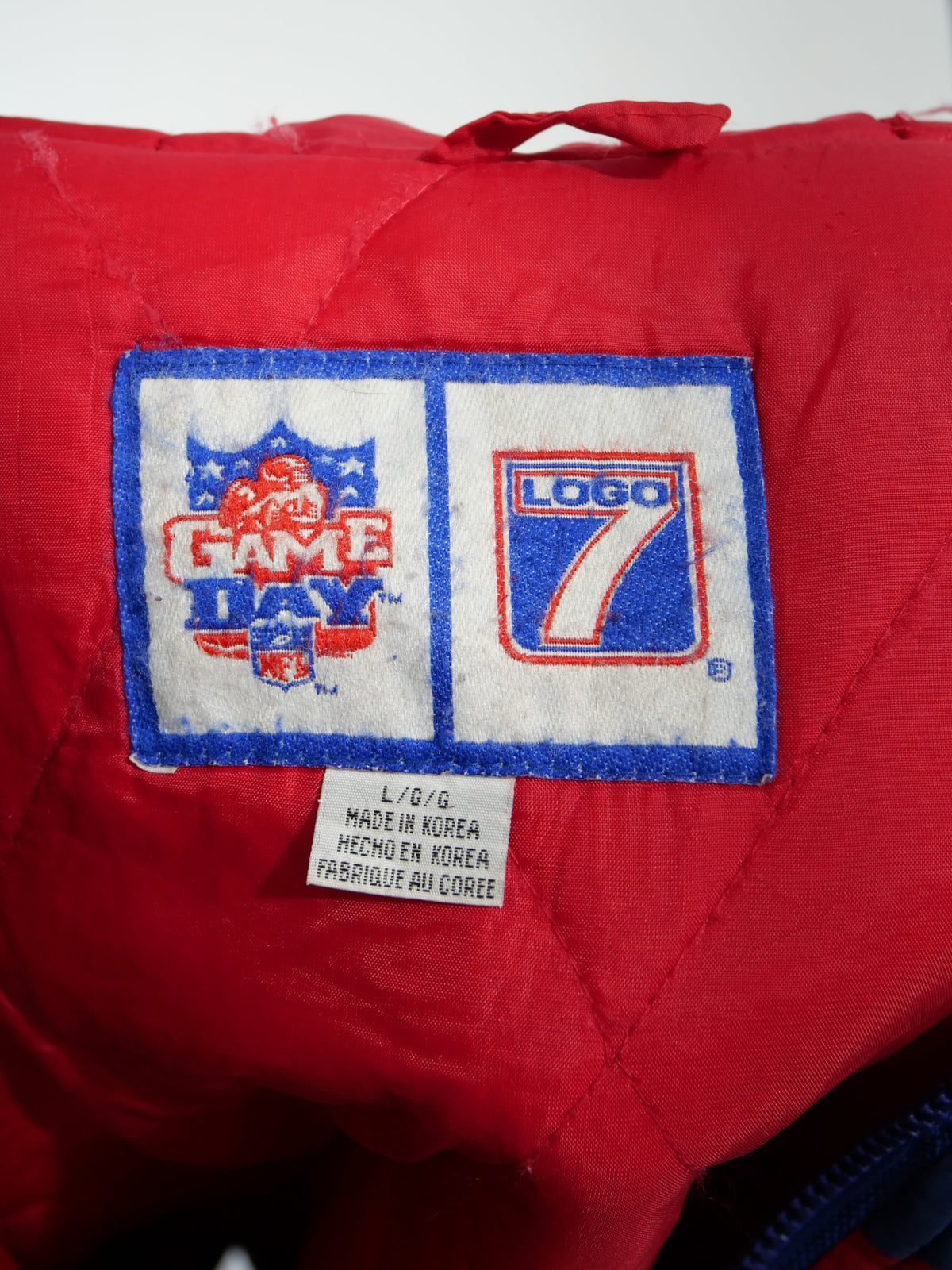 (L) New England Patriots Logo 7 Jacket