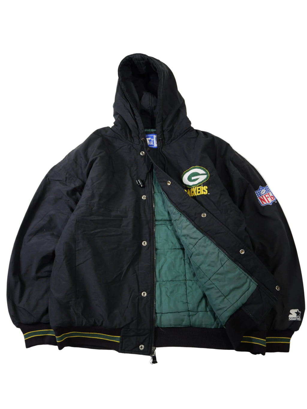 (L) Green Bay Packers Starter Jacket
