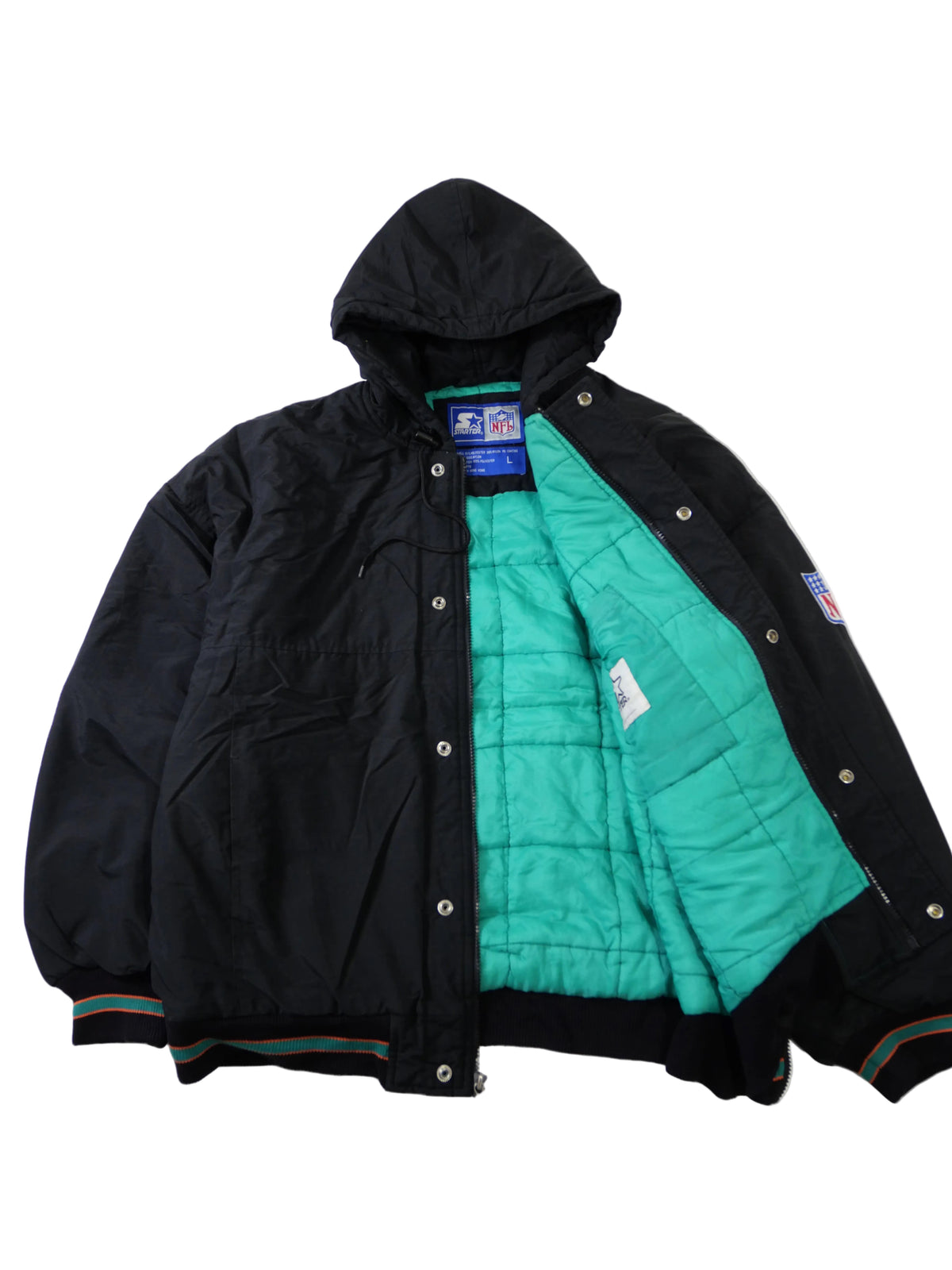(L) Miami Dolphins Starter Jacket